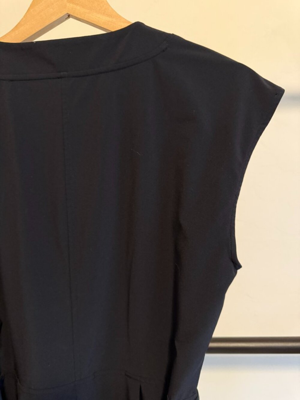 Athleta Marlow Featherweight Stretch Black Romper S - Picture 15 of 15